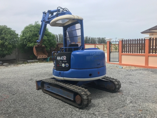 ขายถูกรถแบคโฮMITSUBISHIรุ่นMM40SRนำเข้าญี่ปุ่นไม่เคยใช้งานในไทยเอกสารพร้อม แทร็กยางปั้มนิ้วทำงานไวเครื่อง4สูบสภาพดีพร้อมใช้งาน 081-8302909 จิรโรจน์ Line : @J555