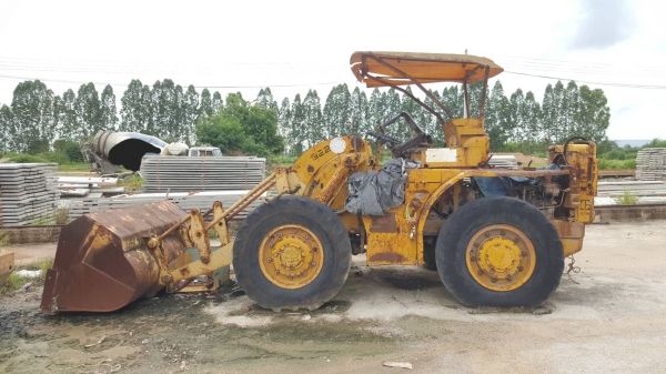 ขายตามสภาพ รถตัก CAT 922 เครื่องพัง (ใส่เครื่อง HINO EH700) เกียร์ดี ราคาต่อรองได้