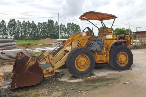 ขายตามสภาพ รถตัก CAT 922 เครื่องพัง (ใส่เครื่อง HINO EH700) เกียร์ดี ราคาต่อรองได้