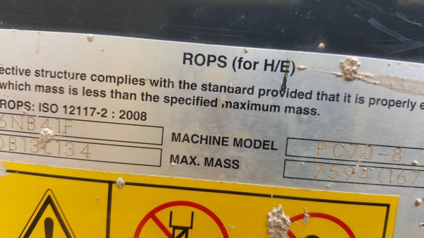 ขาย แบคโฮ KOMATSU PC70-8 รถสวยเต็มทุกระบบ ใช้งานน้อยแค่ 2,000 ชั่วโมง เอกสารเล่มทะเบียนครบ ขาย แบคโฮ KOMATSU PC70-8 รถสวยเต็มทุกระบบ ใช้งานน้อยแค่ 2,000 ชั่วโมง เอกสารเล่มทะเบียนครบ