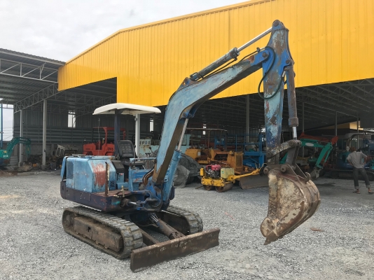 ขายถูกรถแบคโฮKOBELCOรุ่นSK032นำเข้าญี่ปุ่นไม่เคยใช้งานในไทยเอกสารพร้อม แทร็กยางเครื่อง3สูบสภาพพร้อมใช้งาน 081-8302909 จิรโรจน์ Line : @J555