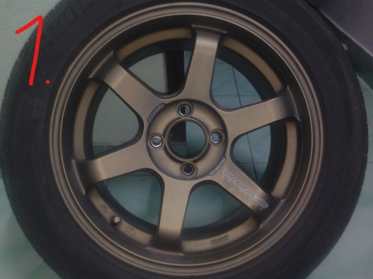 ขาย แม็กte37ตัวใหม่ล่าสุด(มี3วง) ขอบ15ออฟ+35 4 รู100พร้อมยางHANKOOK ปี17