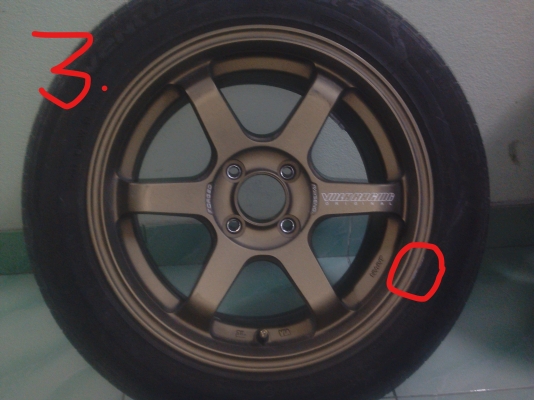 ขาย แม็กte37ตัวใหม่ล่าสุด(มี3วง) ขอบ15ออฟ+35 4 รู100พร้อมยางHANKOOK ปี17