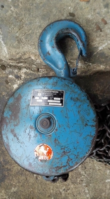 รอกโซ่ทดมือสาวเยอรมัน GEDI Germany ขนาด 5000 kg(5 ตัน) โซ่ยาว 3 เมตร รอกโซ่ทดมือสาวเยอรมัน GEDI Germany ขนาด 5000 kg(5 ตัน) โซ่ยาว 3 เมตร