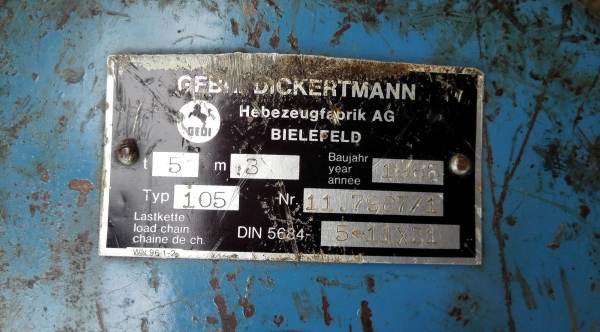 รอกโซ่ทดมือสาวเยอรมัน GEDI Germany ขนาด 5000 kg(5 ตัน) โซ่ยาว 3 เมตร รอกโซ่ทดมือสาวเยอรมัน GEDI Germany ขนาด 5000 kg(5 ตัน) โซ่ยาว 3 เมตร