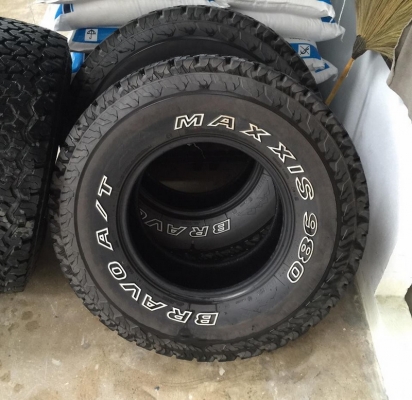 ยางMaxxis 980AT ขนาด 285/75/16 ปี18 สภาพเหมือนใหม่4เส้น