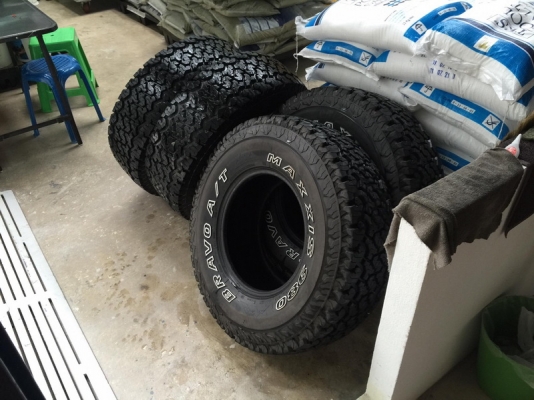 ยางMaxxis 980AT ขนาด 285/75/16 ปี18 สภาพเหมือนใหม่4เส้น ยางMaxxis 980AT ขนาด 285/75/16 ปี18 สภาพเหมือนใหม่4เส้น