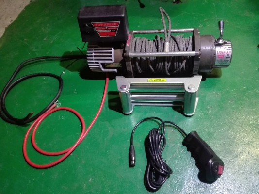 winch warn xd 9000 serial no.371798 made in usa  series wound power MRV-B-7 12