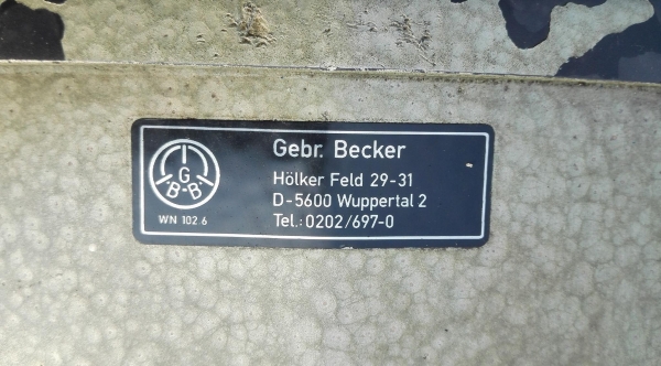 แวคคัมปั้มสุญญากาศเยอรมัน BECKER Germany ขนาด 2 HP 380V