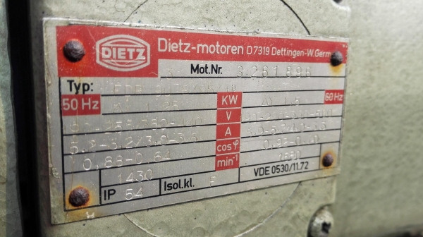 แวคคัมปั้มสุญญากาศเยอรมัน BECKER Germany ขนาด 2 HP 380V แวคคัมปั้มสุญญากาศเยอรมัน BECKER Germany ขนาด 2 HP 380V
