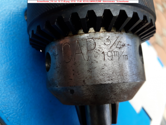 ขายหัวสว่านเตเปอร์ FUJI จับได้สูงสุด 19mm  made in japan