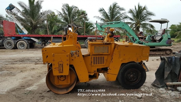 สินค้าเก่านอก ขายถูกด่วนๆBOMAG-BW121AC(เทียบเท่าSAKAI-TW350)รถบดหน้าเหล็ก-หลังยาง /ขับเคลื่อน2เพลา/เลี้ยวเอว/