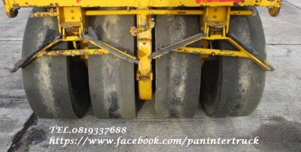 สินค้าเก่านอก ขายถูกด่วนๆBOMAG-BW121AC(เทียบเท่าSAKAI-TW350)รถบดหน้าเหล็ก-หลังยาง /ขับเคลื่อน2เพลา/เลี้ยวเอว/