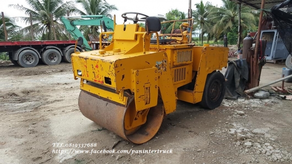 สินค้าเก่านอก ขายถูกด่วนๆBOMAG-BW121AC(เทียบเท่าSAKAI-TW350)รถบดหน้าเหล็ก-หลังยาง /ขับเคลื่อน2เพลา/เลี้ยวเอว/