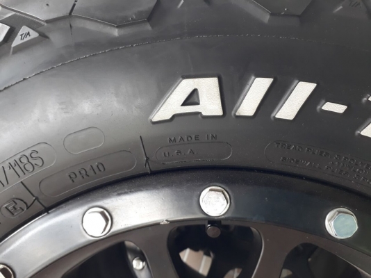 ล้อขอบ 16 พร้อมยาง bf goodrich allterrain ko2 สวยๆ