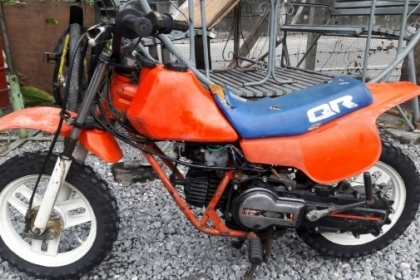วิบากจิ๋วhonda qr50cc.น่าเก็บสะสม เครื่องยนต์ปกติ ราคา 18,500