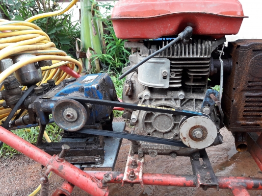 ขายเครื่องย่อยกิ่งไม้และพ่นยา ล้างรถได้ในตัวเดียวกัน