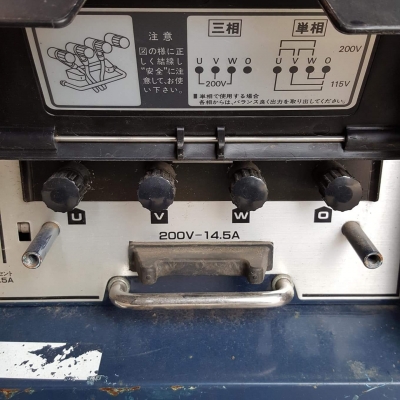 เครื่องปั่นไฟเก่าญี่ปุ่น 5KVA HONDA ET 5000 Z เครื่องยนต์เบนซิน