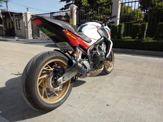 Cb650f ปี2016 สภาพนางฟ้า ออกรถใช้เงิน9999 บาทรวมค่าจัด