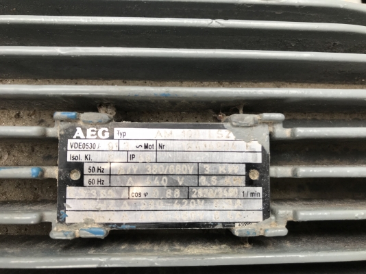 ขายพัดลมโบลเวอร์แรงดันสูง ใบเทอร์โบ Taifun 4HP. 380V made in Germany สภาพสวยใหม่มาก เก่าเก็บ หมุนนิ่ม ให้ลมแรง พร้อมใช้งาน