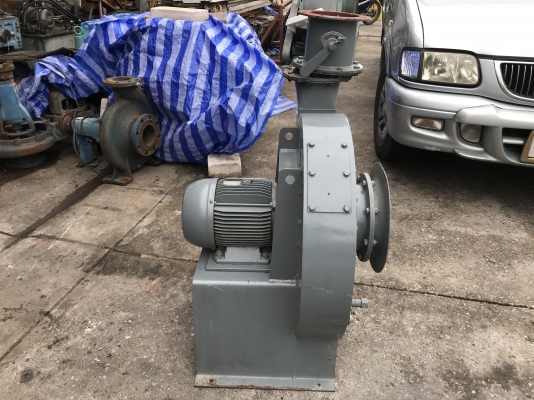 ขายพัดลมโบลเวอร์แรงดันสูง ใบเทอร์โบ Taifun 5.5HP. 380V made in Germany สภาพสวยใหม่มาก เก่าเก็บ หมุนนิ่ม ให้ลมแรง พร้อมใช้งาน