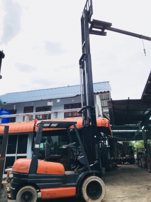 ขายโฟคลิฟTOYOTA. รุ่น6ดีเซล2.5  สูง6เมตรพร้อมใช้ครับ