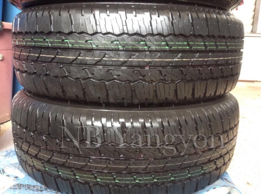 ยางบริสโตน A/T Dueler 265-65-17 ปี18 ถอดป้ายแดง สภาพยังใหม่ ยางบริสโตน A/T Dueler 265-65-17 ปี18 ถอดป้ายแดง สภาพยังใหม่