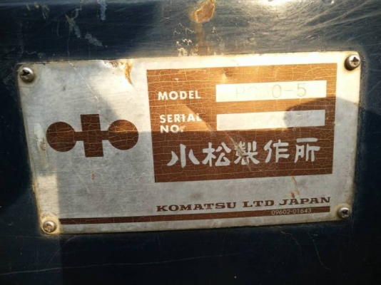 KOMATSU PC 60-5