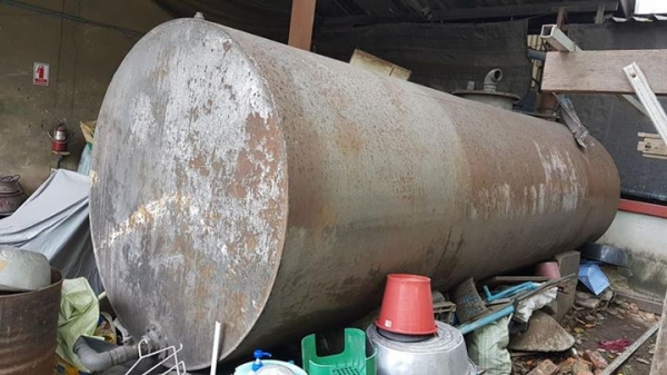 ถังน้ำมัน(เตา) 9000 ลิตร ถังน้ำมัน(เตา) 9000 ลิตร