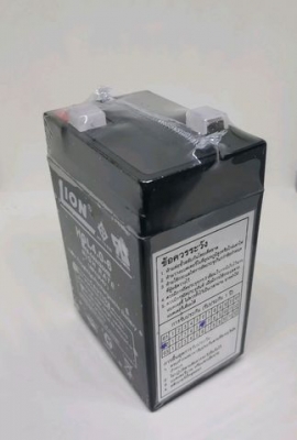 แบตเตอรรี่ 6V 4 Ah สำหรับรถไฟฟ้าเด็ก