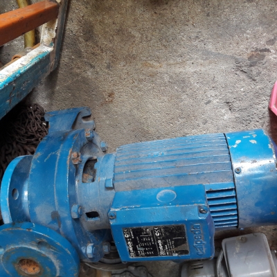 ขาย !! ปั้มหอยโข่ง.CALPIDA.ของอิตาลี่.ขนาด3แรง380v.สีเดิม.พร้อมใช้งาน