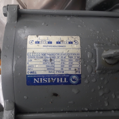 ขาย !! มอเตอร์.ไทยสิน.ขนาด3แรง220v.พร้อมใช้งาน