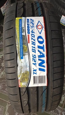 ยางใหม่ 225/40/18 ปี18 OTANI KC2000 1/เส้น 2,200 บ. ยางใหม่ 225/40/18 ปี18 OTANI KC2000 1/เส้น 2,200 บ.