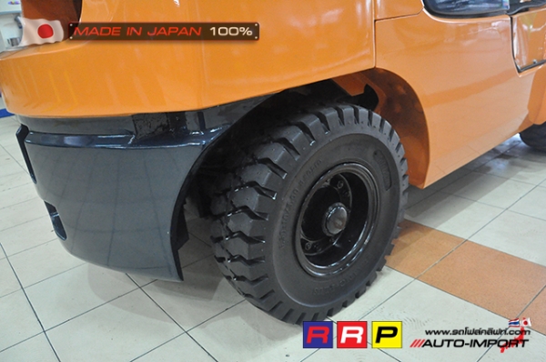 ขายรถโฟล์คลิฟท์มือสอง TOYOTA รุ่น 7FD30-11606 นำเข้าจากประเทศญี่ปุ่น 100\% ไม่เคยใช้งานในไทย