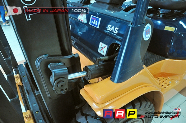 ขายรถโฟล์คลิฟท์มือสอง TOYOTA รุ่น 7FD30-11606 นำเข้าจากประเทศญี่ปุ่น 100\% ไม่เคยใช้งานในไทย