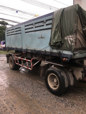 ขาย 1,190,000 สิบล้อดั้มพ่วงแม่ลูก ISUZU ROCKEY 240 โค้ต R นางฟ้าแท้ หัวบาง ยางดี คัชซีสวย ลูก 2 เพล