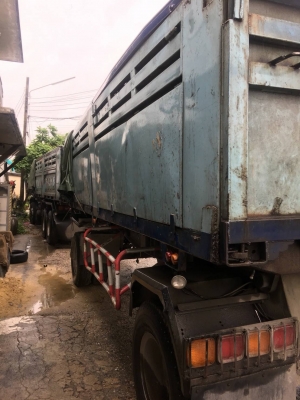 ขาย 1,190,000 สิบล้อดั้มพ่วงแม่ลูก ISUZU ROCKEY 240 โค้ต R นางฟ้าแท้ หัวบาง ยางดี คัชซีสวย ลูก 2 เพล