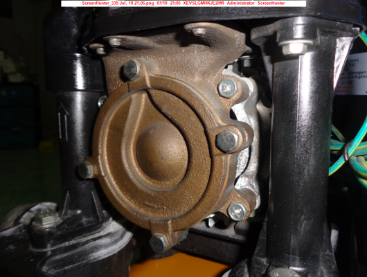 ขายปั้มน้ำอัตโนมัติถังเหลี่ยม MITSUBISHI EP-405QS ขนาด 400 วัตต์