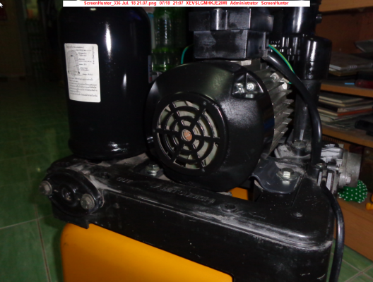 ขายปั้มน้ำอัตโนมัติถังเหลี่ยม MITSUBISHI EP-405QS ขนาด 400 วัตต์