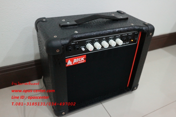 ตู้แอมป์กีต้าร์ Rock รุ่น FG-30 ดอก 6 นิ้ว กำลังขับ 30 วัตต์ สภาพใหม่