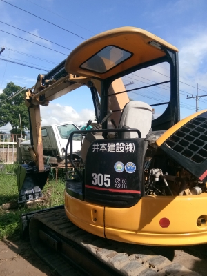 ขายรถขุด CAT 305SR เครื่องยนต์ MITSUBISHI-K4N ขายรถขุด CAT 305SR เครื่องยนต์ MITSUBISHI-K4N