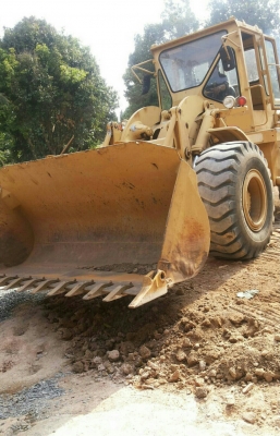 รถตัดล้อยาง CAT 950 มีเล่มทะเบียน รถพร้อมใช้งาน