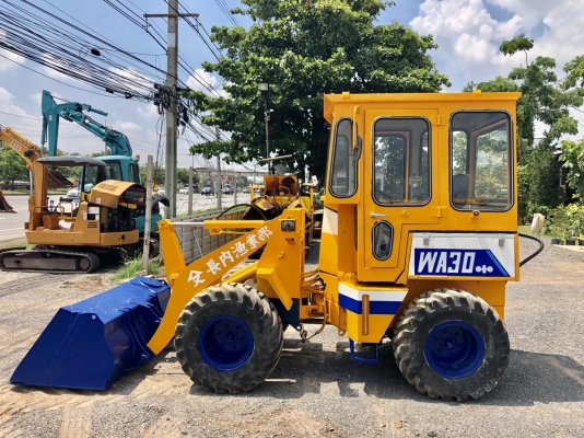 ขายรถตัก KOMATSU WA30-2 เครื่อง3 สูบ ระบบเลี้ยวเอวอ่อน 1500 ชม สมบูรณ์พร้อมใช้ครับ FROM JAPAN ติดต่อ 063-9316985 ID LINE : 0639316985 ขายรถตัก KOMATSU WA30-2 เครื่อง3 สูบ ระบบเลี้ยวเอวอ่อน 1500 ชม สมบูรณ์พร้อมใช้ครับ FROM JAPAN ติดต่อ 063-9316985 ID LINE : 0639316985