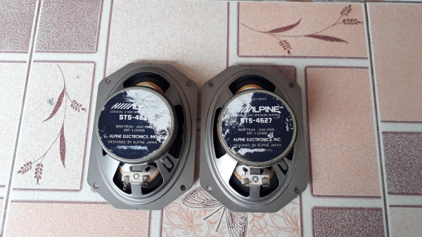 ดอกลำโพง ALPINE ขนาด 4x6 นิ้ว 2ทาง ดอกลำโพง ALPINE ขนาด 4x6 นิ้ว 2ทาง