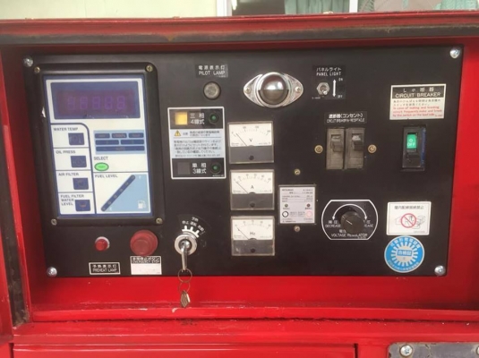 ขายเครื่องปั่นไฟมือสองสภาพเดิมๆจากญี่ปุ่นพร้อมใช้งานราคาแรง