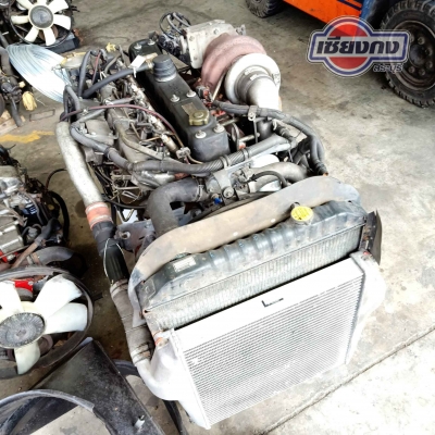 เครื่องยนต์ ISUZU 6SD1 Commonrail Turbo 320 แรงม้า "คลัช 15นิ้ว ตรงรุ่นบ้านเรา" เก่าแท้ส่งตรงจากญี่ปุ่น สภาพสวยสุดๆ เครื่องฟิตพร้อมเอาไปวางได้เลย