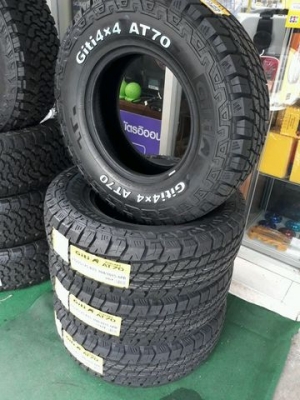Giti 4x4 AT70 235/75R15 ยางคุณภาพดี ตัวหนังสือสีขาว Giti 4x4 AT70 235/75R15 ยางคุณภาพดี ตัวหนังสือสีขาว