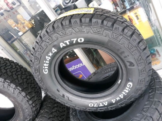 Giti 4x4 AT70 235/75R15 ยางคุณภาพดี ตัวหนังสือสีขาว Giti 4x4 AT70 235/75R15 ยางคุณภาพดี ตัวหนังสือสีขาว