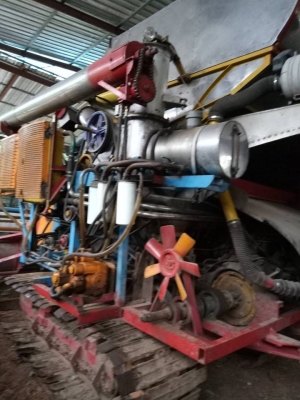 ขายรถเกี่ยวข้าวไทยเส็ง เครื่อง210 ปั๊ม23โซ่ดี มอเตอร์90ช่วงล่าง10 สภาพพร้อมทำงาน