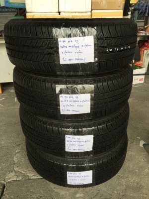 ยาง Bridgestone 265 65 17 ปี17 ดอกเต็ม ไม่มีปะ ใช้ยาว ราคาไม่แพง